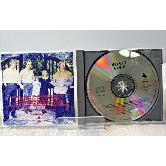Velvet Elvis – Velvet Elvis (CD, 1988, Enigma Records) Alternative Pop/Rock Indi - Picture 3 of 5